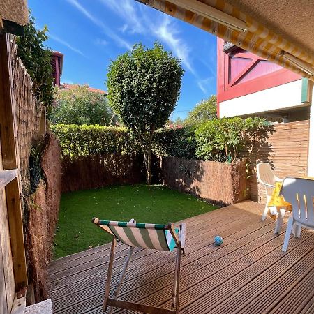 Splendide appartement de charme avec patio, parking et plage à 3 minutes Biarritz Exterior foto